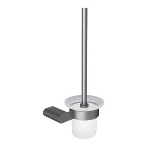 Ершик для унитаза Knotlor TB102GM, оружейная сталь